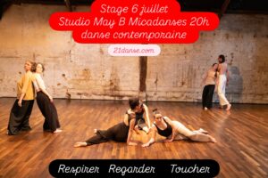 Stage Danse Contemporaine : respirer, regarder, toucher