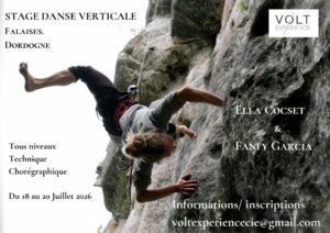STAGE DANSE VERTICALE EN FALAISES