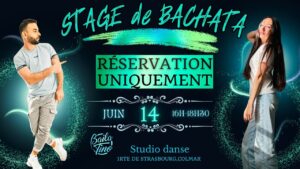 Stage de BACHATA sur réservation – Studio danse