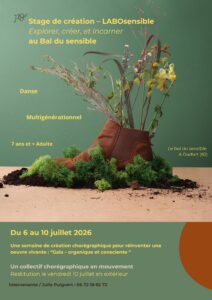STAGE DE CREATION – LABOsensible – Du 6 au 10 juillet 2026