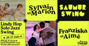 🚲 Stage de danse d&rsquo;Anjou Vélo Vintage – Lindy Hop, Solo Jazz – découverte à avancé ⭐️