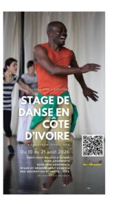 Stage de danse en Côte d’Ivoire