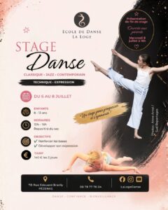 Stage de danse enfants