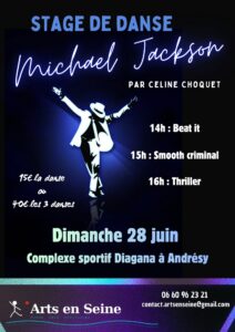 STAGE DE DANSE MICHAEL JACKSON
