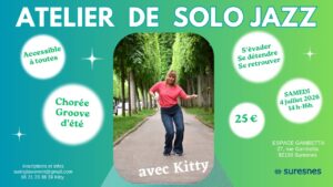 Stage de Solo Jazz chorée spécial groove d&rsquo;été