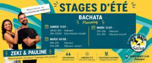 ☀️🔥 STAGE D&rsquo;ÉTÉ BACHATA AVEC BE-BOP SALSA CLUB À AUBAGNE 🔥☀️