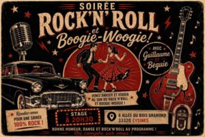 Stage et soirée rock boogie swing et latino à Eysines
