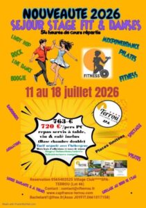 Stage Fit & Danses Terrou (46 lot)