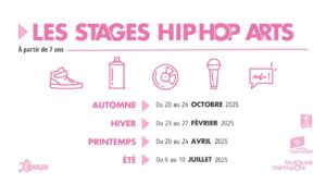 Stage Hip Hop Arts – Juillet 2026