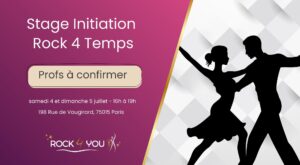 Stage Initiation Rock 4 Temps – 1/4 & 2/4