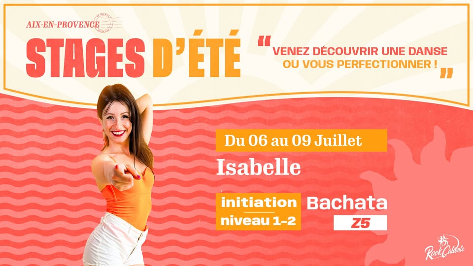 Stage intensif 🌞 BACHATA • Isabelle