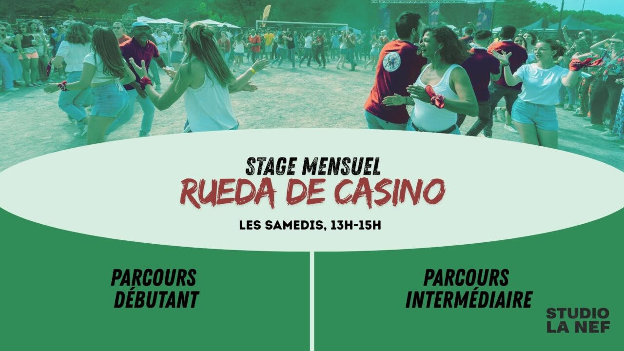 Stage Mensuel Rueda de Casino – Parcours intermédiaire