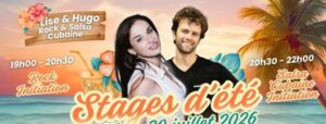 Stage Rock et Salsa Cubaine avec Lise et Hugo à Mambocha
