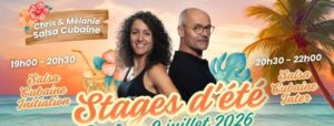Stage Salsa Cubaine avec Christophe et Mélanie à Mambocha