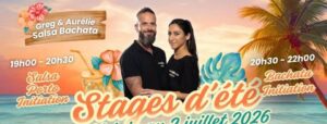 Stage Salsa et Bachata avec Greg et Aurélie à Mambocha