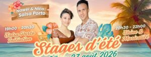 Stage Salsa Porto et Shines & Musicalité avec Nawël et Nicolas à Mambocha