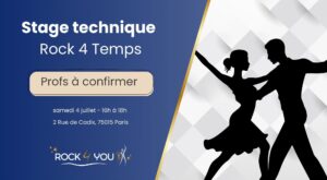 Stage Technique Rock 4 Temps