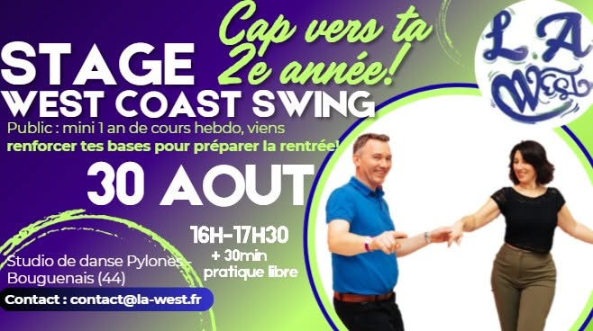 Stage WCS « Cap vers ta 2e année, révisons avant la rentrée! »