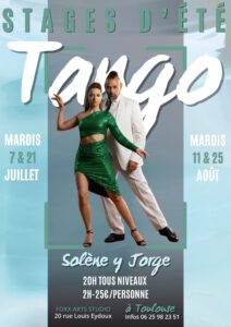 Stages d&rsquo;été – Solène & Jorge