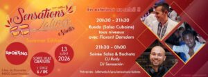 ☀️☀️ Sumer Edition Sensations Latines #55 – Salsa & Bachata au Sporting Nantes !