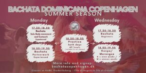 Summer season – Bachata Dominicana Copenhagen