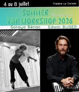 Summer Tap workshop juillet 2026- Bordeaux-