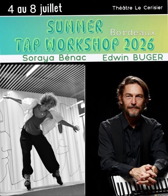 Summer Tap workshop juillet 2026- Bordeaux-