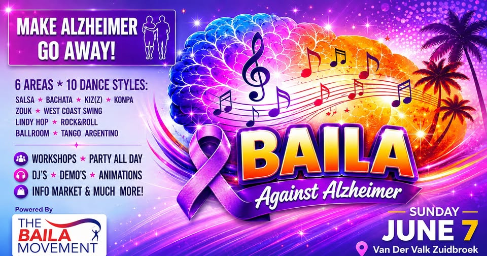 Sun. 7/6/26: BAILA Against Alzheimer – Make Alzheimer Go Away!