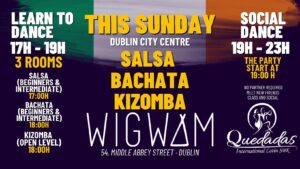 SUNDAY LATINO – 3 ROOMS -Salsa & Bachata & Kizomba Classes & Social in WIGWAM