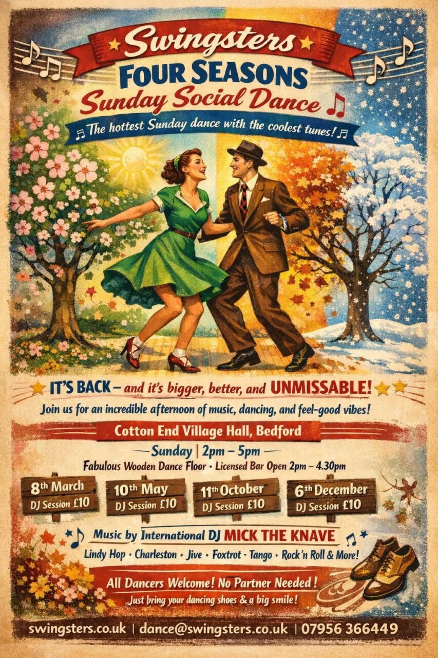 Swingsters Four Seasons Sunday Social Dance