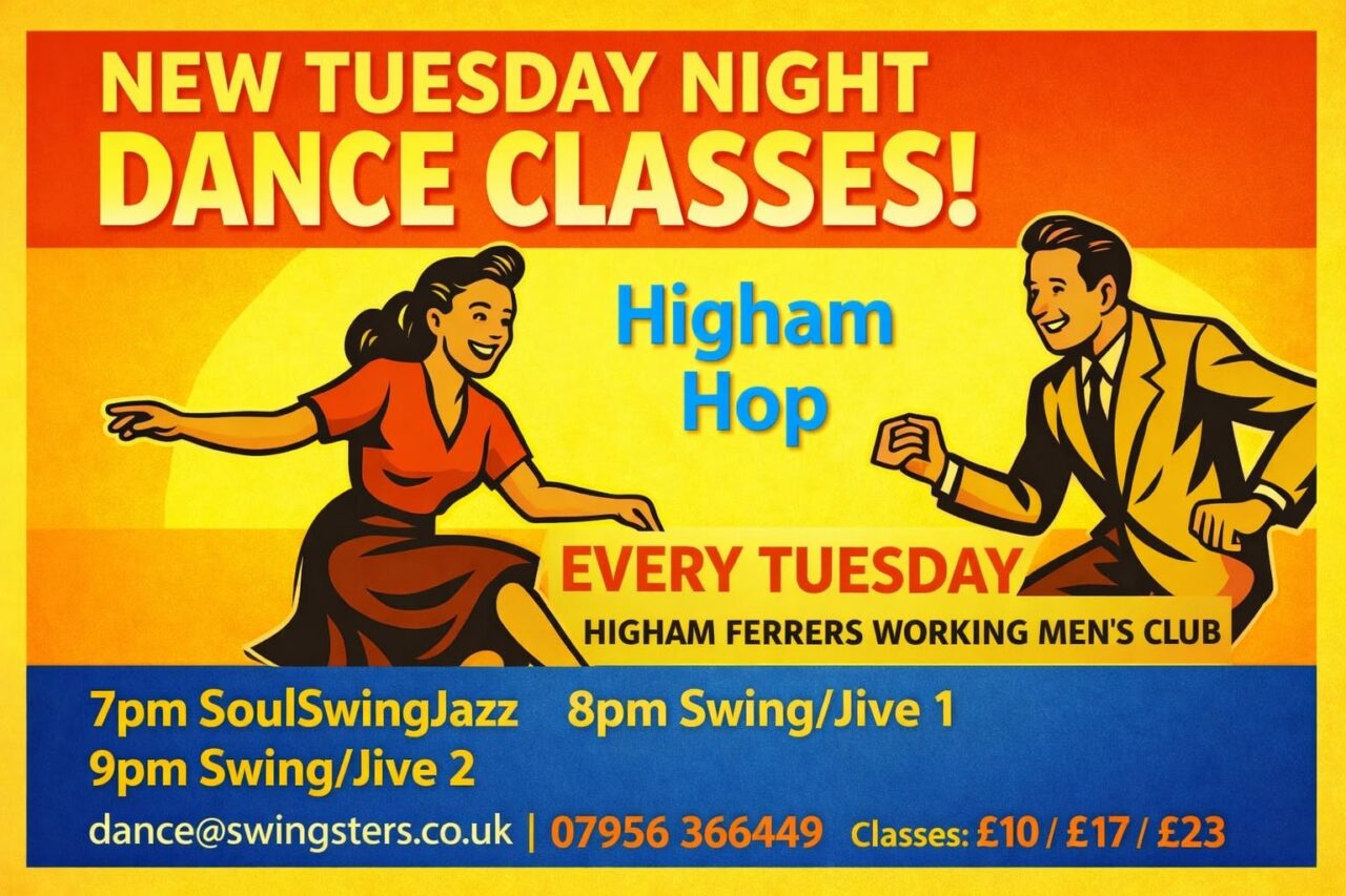 Swingsters Higham Hop – Jazz – Swing/Jive – Lindy Hop