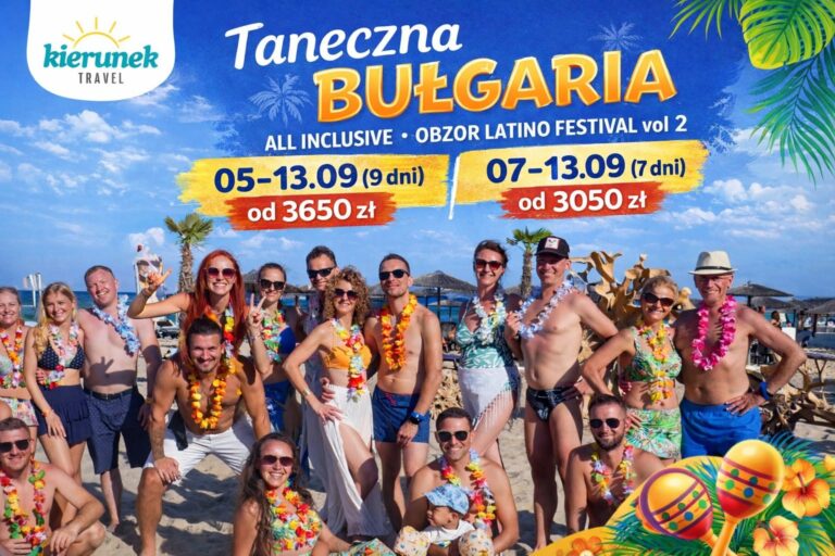 Taneczna BUŁGARIA ALL INCLUSIVE + Obzor Latino Festival 2026