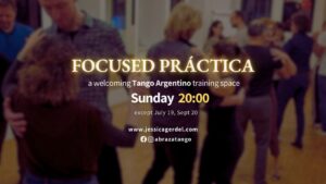 Tango Argentino training space for all levels