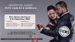 Tango Classes with Carlos & Mirella