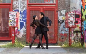 Tango dance lessons in Amsterdam with Ezequiel and Geraldina.