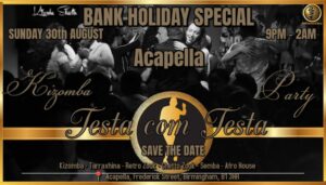 Testa com Testa Bank Holiday Special★Sunday 30th August★Acapella★Artists to be confirmed