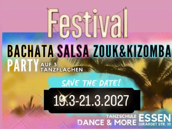 The Community Festival Bachata Salsa Zouk & Kizomba