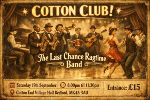 The Cotton Club starring The Last Chance Ragtime Band