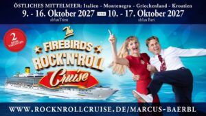 The Firebirds Rock &lsquo;n&rsquo; Roll Cruise 2027