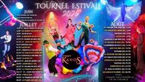 Tournée estivale 2026 – Compagnie Kahos