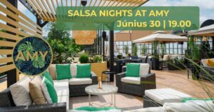 Újra SALSA & BACHATA az Amy teraszon! / INGYENES – FREE ENTRANCE