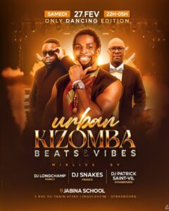 Urban Kizomba Beats and Vibes with Dj Snakes- Dj Longchamp – Dj Patrick Saint Vil