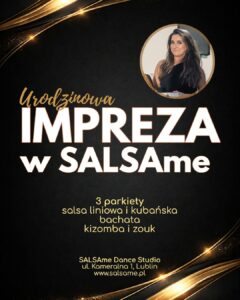 ✨ Urodzinowa IMPREZA w SALSAme | 3 parkiety | 11.07.2026 ✨