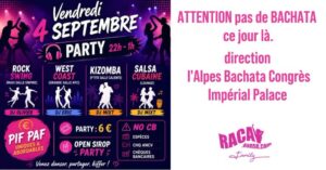 VENDREDY&rsquo;S 04 Septembre Annecy