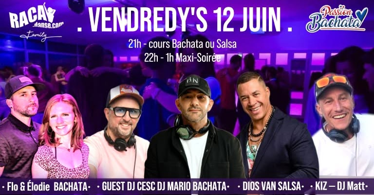 VENDREDY&rsquo;S 12 juin SBK Annecy « le RDV Hebdo »