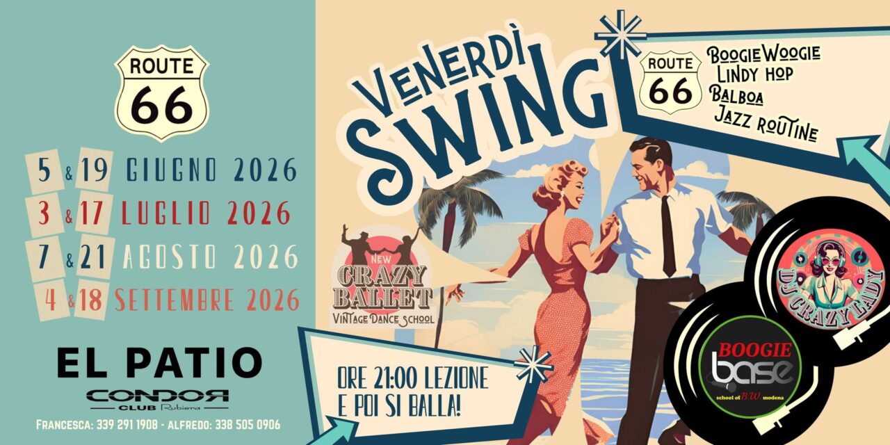 Venerdì Swing – Lezione e poi si balla!