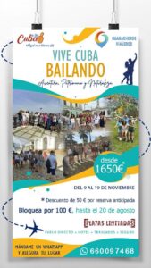 Viaje « Vive Cuba Bailando » – Aventura, Patrimonio y Amor by Guaracheros Viajeros.