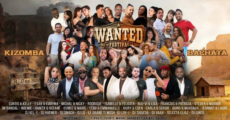 WANTED FESTIVAL La dernière danse/ Chapitre finale 🤠 KIZOMBA & BACHATA 🏹 TROYES