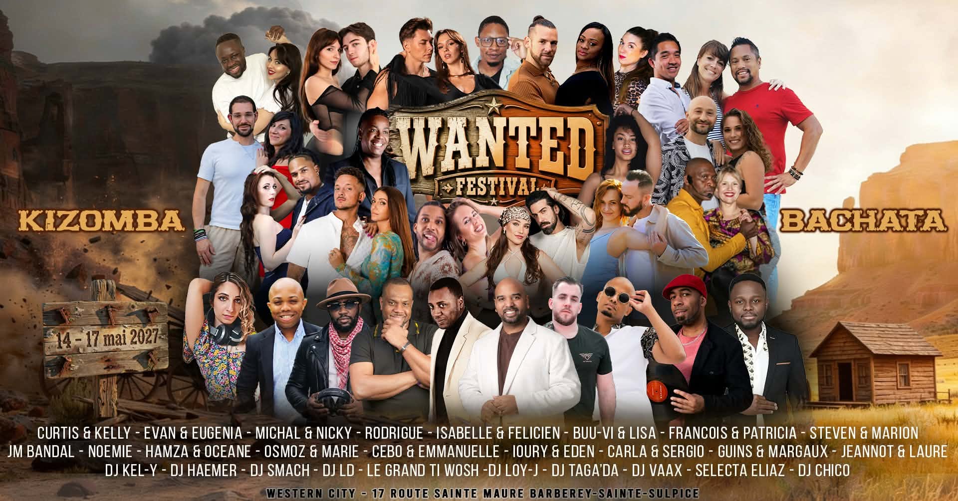 WANTED FESTIVAL La dernière danse/ Chapitre finale 🤠 KIZOMBA & BACHATA 🏹 TROYES