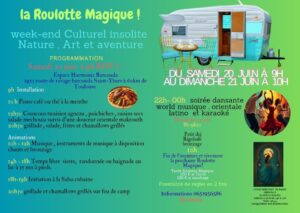 week-end culturel La Roulotte Magique